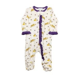 lulu bebe lsu tigers pima girls footie